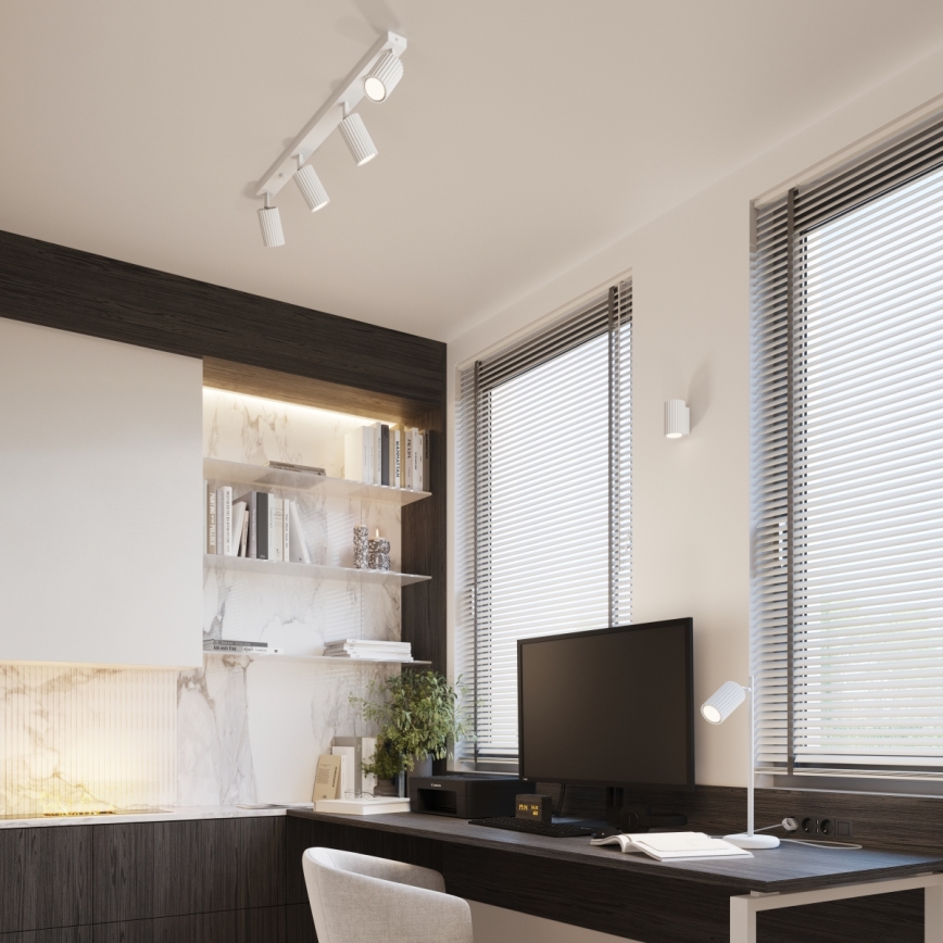 Brilagi - LED настольная лампа CRESTO 1xGU10/10W/230V белая