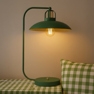 Brilagi - LED Настольная лампа FLAMENGO 1xE27/60W/230V зеленый