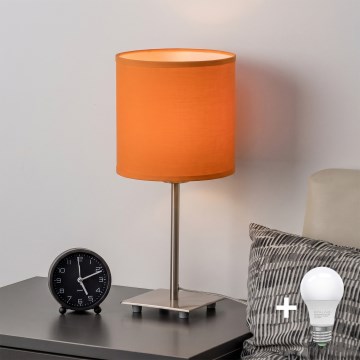 Brilagi - LED настольная лампа NUBILA 1xE27/60W/230V оранжевая