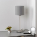 Brilagi - LED настольная лампа NUBILA 1xE27/60W/230V светло-серая