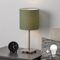 Brilagi - LED настольная лампа NUBILA 1xE27/60W/230V зеленая