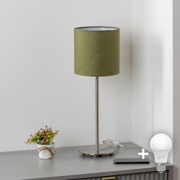 Brilagi - LED настольная лампа NUBILA 1xE27/60W/230V зеленая