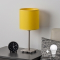 Brilagi - LED настольная лампа NUBILA 1xE27/60W/230V жёлтая