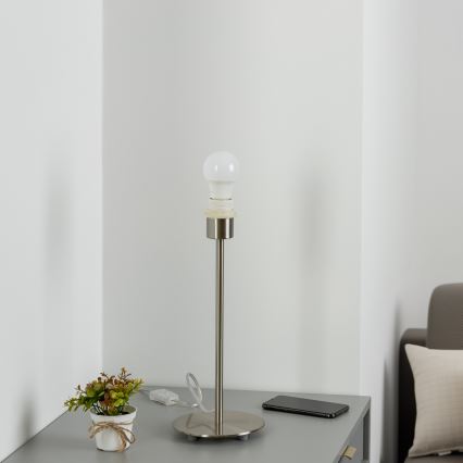Brilagi - LED настольная лампа NUBILA 1xE27/60W/230V коричневая