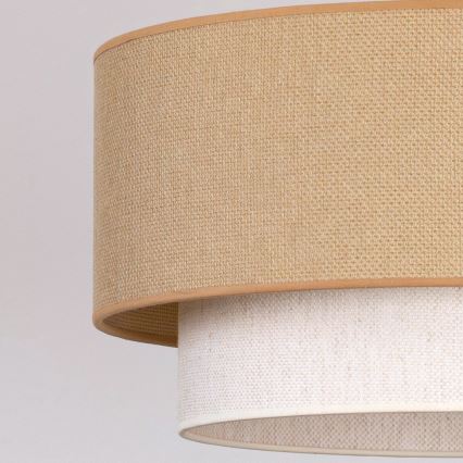 Brilagi - LED накладна люстра BOHO ECO 1xE27/10W/230V діаметр 40 см бежева/кремова