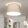 Brilagi - LED накладна люстра CERIA 1xE27/40W/230V діам. 45 см сірий