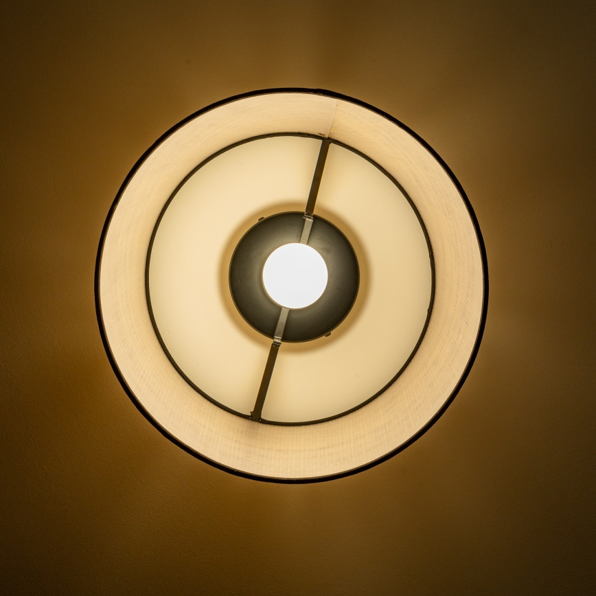 Brilagi - LED накладна люстра CERIA 1xE27/40W/230V діаметр 35 см бежевого кольору