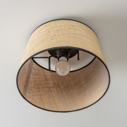 Brilagi - LED накладна люстра CERIA 1xE27/40W/230V діаметр 35 см бежевого кольору