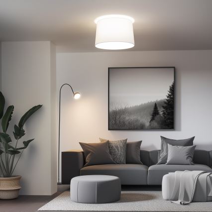 Brilagi - LED накладна люстра CERIA 1xE27/40W/230V, діаметр 45 см, біла