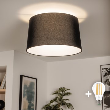 Brilagi - LED накладна люстра CERIA 1xE27/40W/230V діаметр 45 см чорна