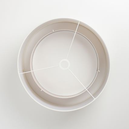 Brilagi - LED накладна люстра CERIA 1xE27/40W/230V, діаметр 50 см, біла/бежева