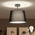 Brilagi - LED накладна люстра CERIA 1xE27/60W/230V, діаметр 30 см, чорна