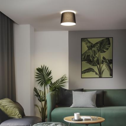 Brilagi - LED накладна люстра CERIA 1×E27/40W/230V, діаметр 30 см, чорна