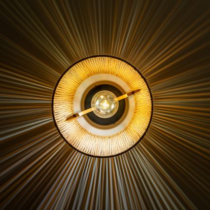 Brilagi - LED накладна люстра CERIA BOHO 1xE27/40W/230V діам. 28 см коричнева