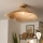 Brilagi - LED накладна люстра CERIA BOHO 1xE27/40W/230V діам. 70 см ротанг/дуб