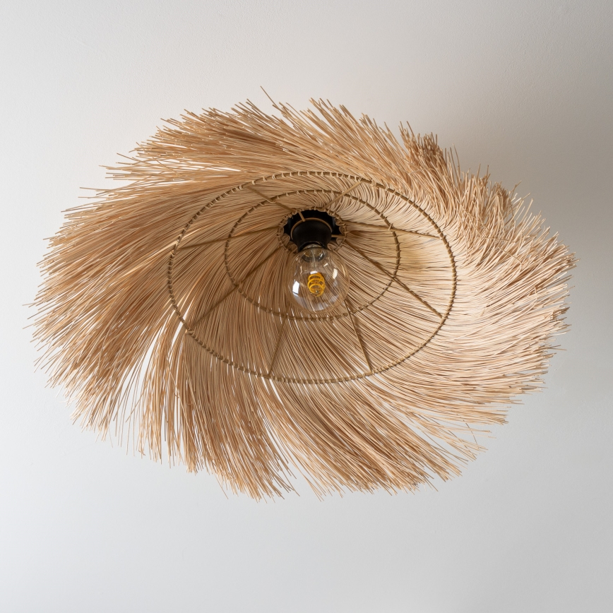 Brilagi - LED накладна люстра CERIA BOHO 1xE27/40W/230V діам. 70 см ротанг