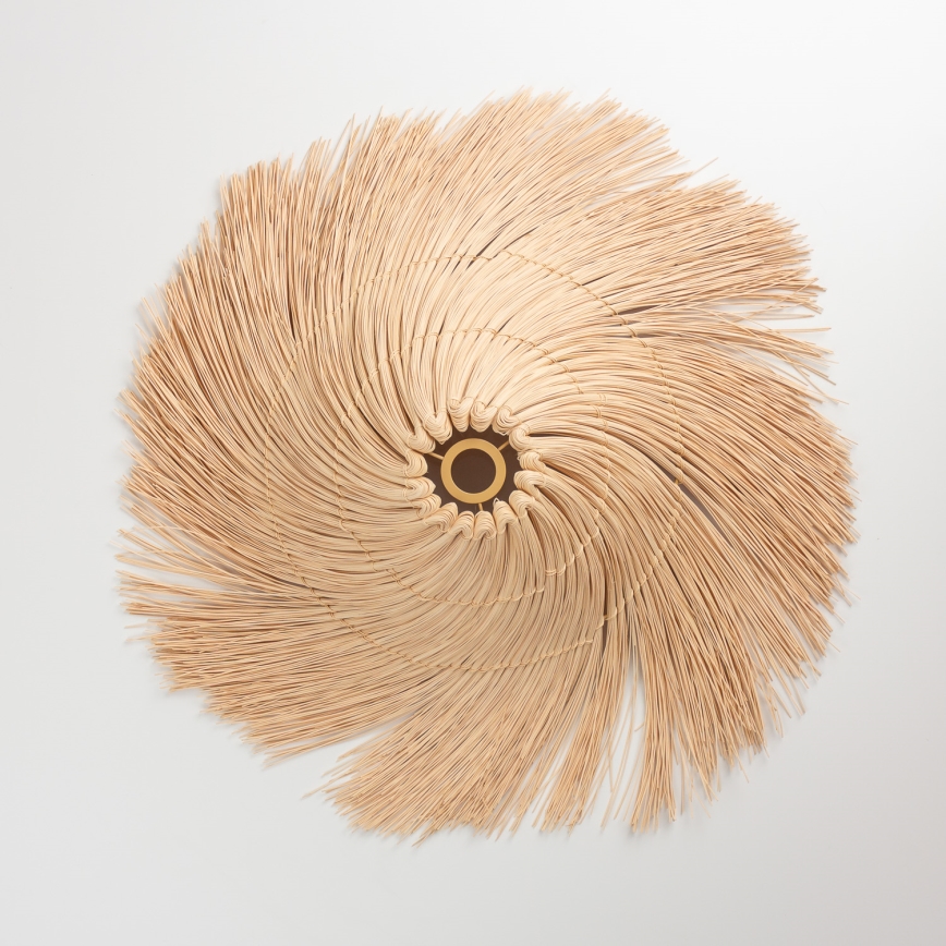 Brilagi - LED накладна люстра CERIA BOHO 1xE27/40W/230V діам. 70 см ротанг