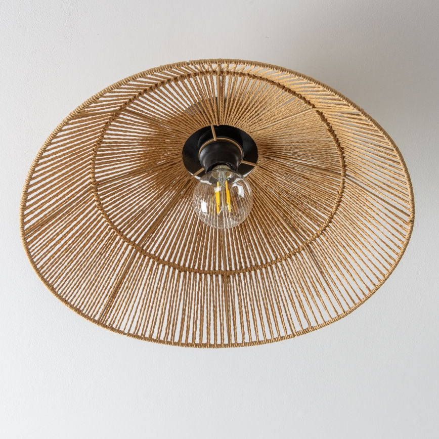 Brilagi - LED-накладна люстра CERIA BOHO 1xE27/40W/230V діаметр 50 см коричнева