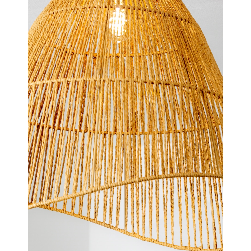 Brilagi - LED накладна люстра CERIA BOHO 1xE27/40W/230V діаметр 50 см коричнева