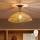 Brilagi - LED накладна люстра CERIA BOHO 1xE27/60W/230V діаметром 50 см чорний/коричневий