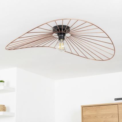 Brilagi - LED накладна люстра CERIA WIRE 1xE27/40W/230V 60x80 см бронзова