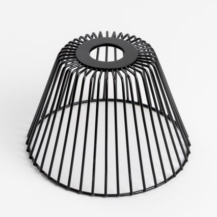 Brilagi - LED накладна люстра CERIA WIRE 1xE27/40W/230V діам. 21 см чорний/дуб