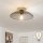Brilagi - LED накладна люстра CERIA WIRE 1xE27/40W/230V діам. 26 см чорний/дуб