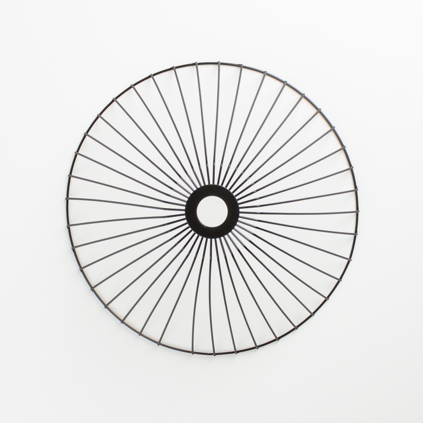 Brilagi - LED накладна люстра CERIA WIRE 1xE27/40W/230V діам. 45 см чорна