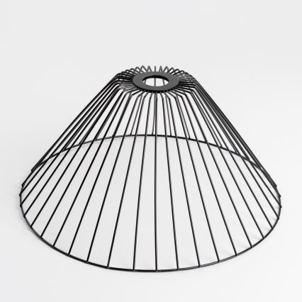 Brilagi - LED накладна люстра CERIA WIRE 1xE27/40W/230V діам. 45 см чорний/дуб