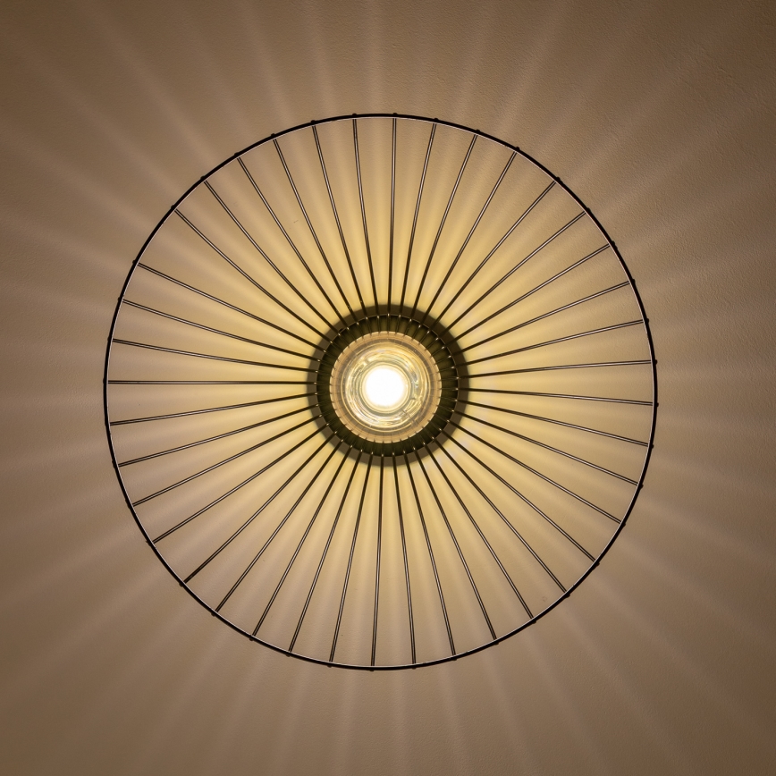 Brilagi - LED накладна люстра CERIA WIRE 1xE27/40W/230V діам. 45 см чорна