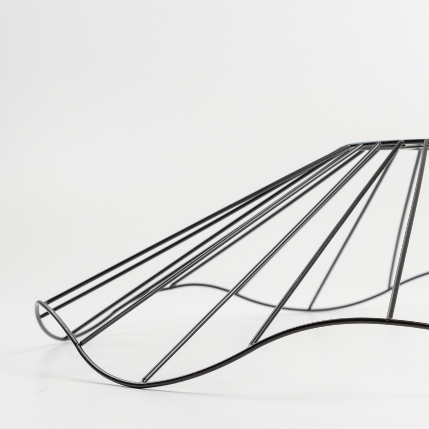 Brilagi - LED накладна люстра CERIA WIRE 1xE27/40W/230V, діаметр 60 см, чорна/дуб