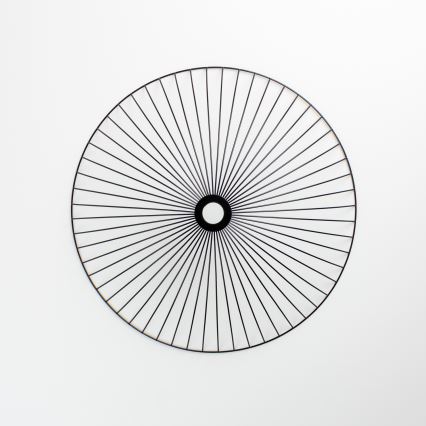 Brilagi - LED-накладна люстра CERIA WIRE 1xE27/40W/230V, діаметр 60 см, чорний/дуб