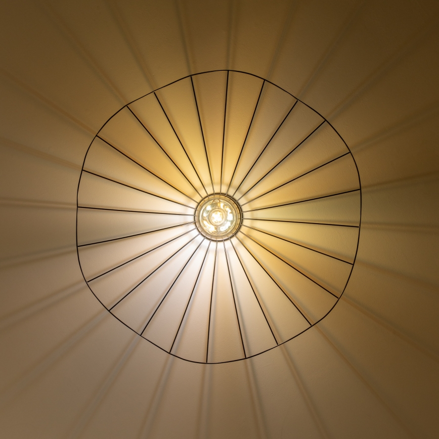 Brilagi - LED накладна люстра CERIA WIRE 1xE27/40W/230V діаметр 80 см чорна