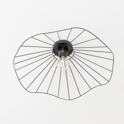 Brilagi - LED накладна люстра CERIA WIRE 1xE27/40W/230V Ø 60 см чорна