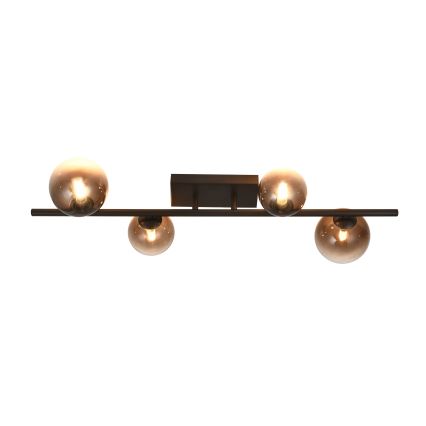 Brilagi - LED накладна люстра MILLA 4xG9/3W/230V коричнева/димчасто-коричнева