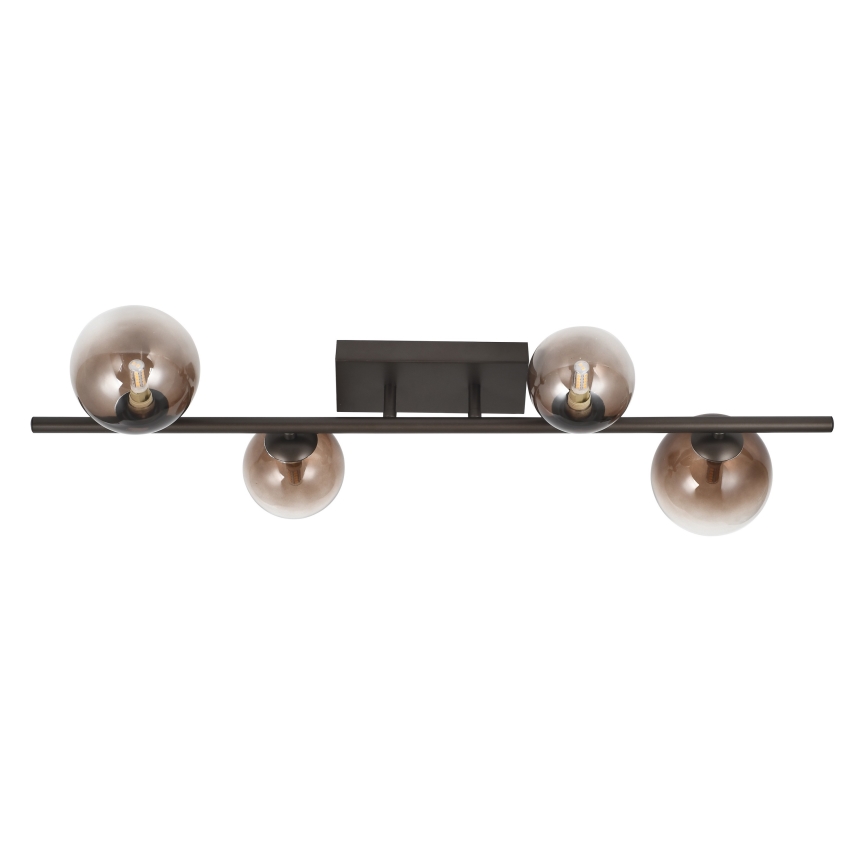 Brilagi - LED накладна люстра MILLA 4xG9/3W/230V коричнева/димчасто-коричнева