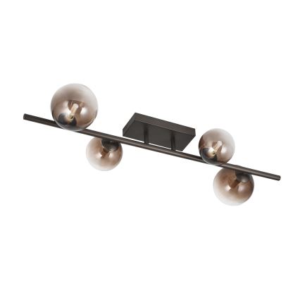Brilagi - LED накладна люстра MILLA 4xG9/3W/230V коричнева/димчасто-коричнева