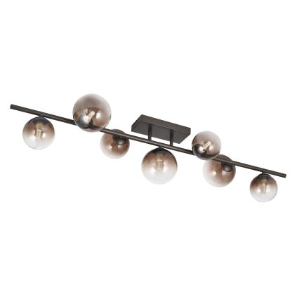 BRILAGI - LED-накладна люстра MILLA 7xG9/3W/230V коричнева/димчасто-коричнева