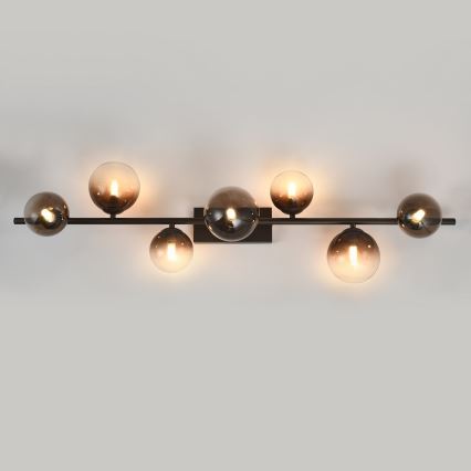 BRILAGI - LED-накладна люстра MILLA 7xG9/3W/230V коричнева/димчасто-коричнева