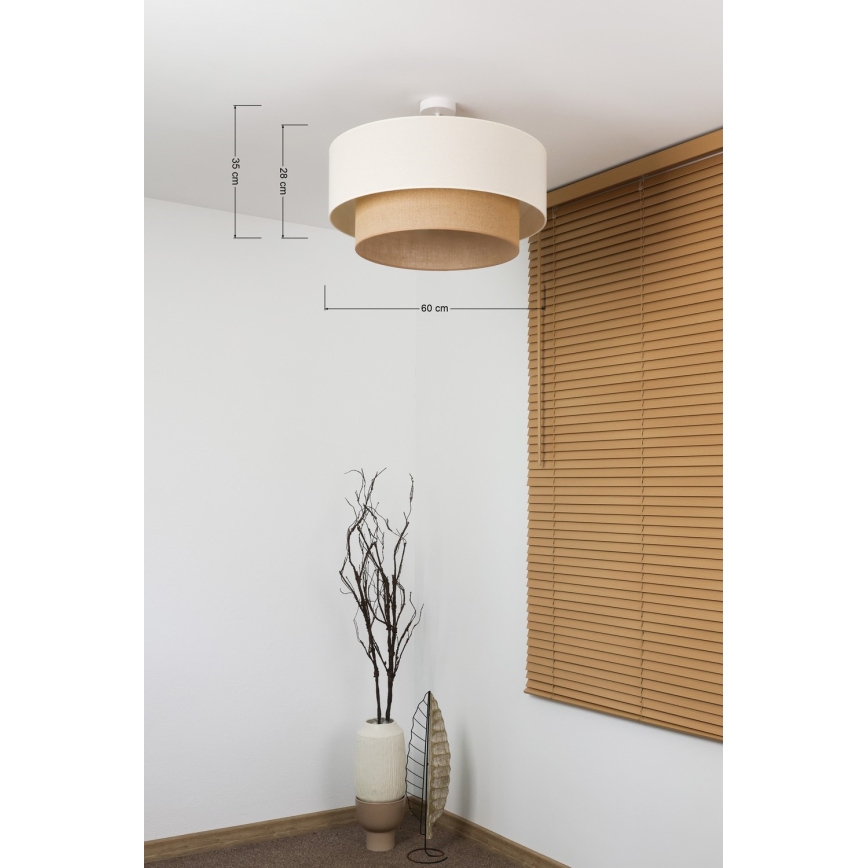 Brilagi - LED накладна люстра у стилі BOHO 3xE27/15W/230V діам. 60 см