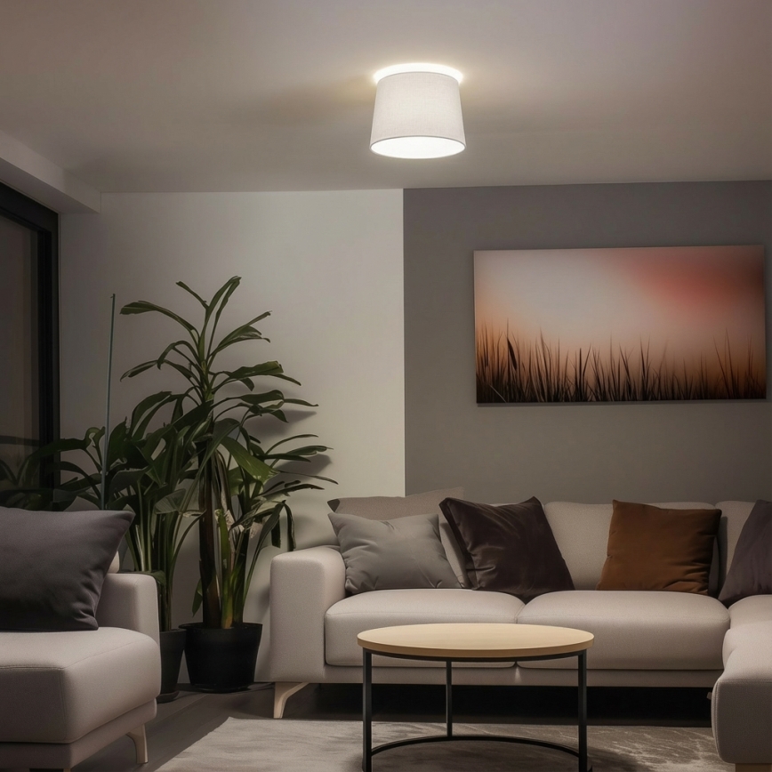 Brilagi - LED-накладна стельова люстра CERIA 1xE27/40W/230V діаметр 30 см біла