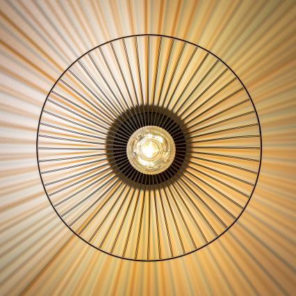 Brilagi - LED накладна стельова люстра CERIA WIRE 1xE27/40W/230V діам. 26 см чорна