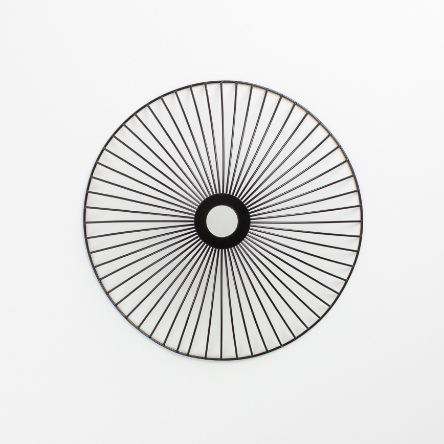 Brilagi - LED накладна стельова люстра CERIA WIRE 1xE27/40W/230V діам. 26 см чорна