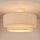 Brilagi - LED накладная люстра BOHO ECO 1xE27/10W/230V Ø 40 см кремовая