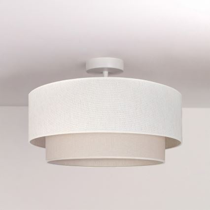 Brilagi - LED накладная люстра BOHO ECO 1xE27/10W/230V Ø 40 см кремовая