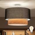 Brilagi - LED накладная люстра CERIA 1xE27/60W/230V диаметр 50 см белая/чёрная/бежевая