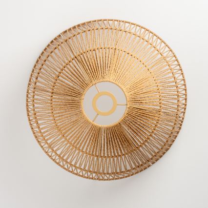 Brilagi - LED накладная люстра CERIA BOHO 1xE27/40W/230V, диам. 50 см, коричневый/дуб