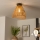 Brilagi - LED накладная люстра CERIA BOHO 1xE27/40W/230V, диаметр 30 см, коричневая