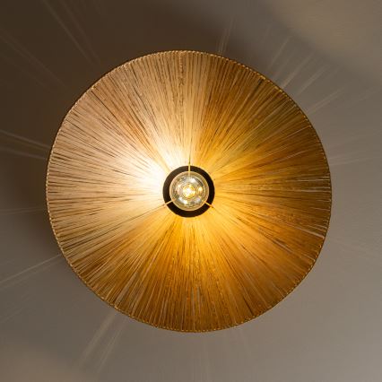 Brilagi - LED накладная люстра CERIA BOHO 1xE27/40W/230V диаметр 60 см рафия