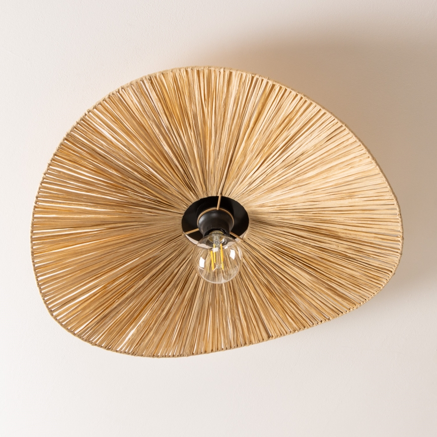 Brilagi - LED накладная люстра CERIA BOHO 1xE27/40W/230V диаметр 60 см рафия